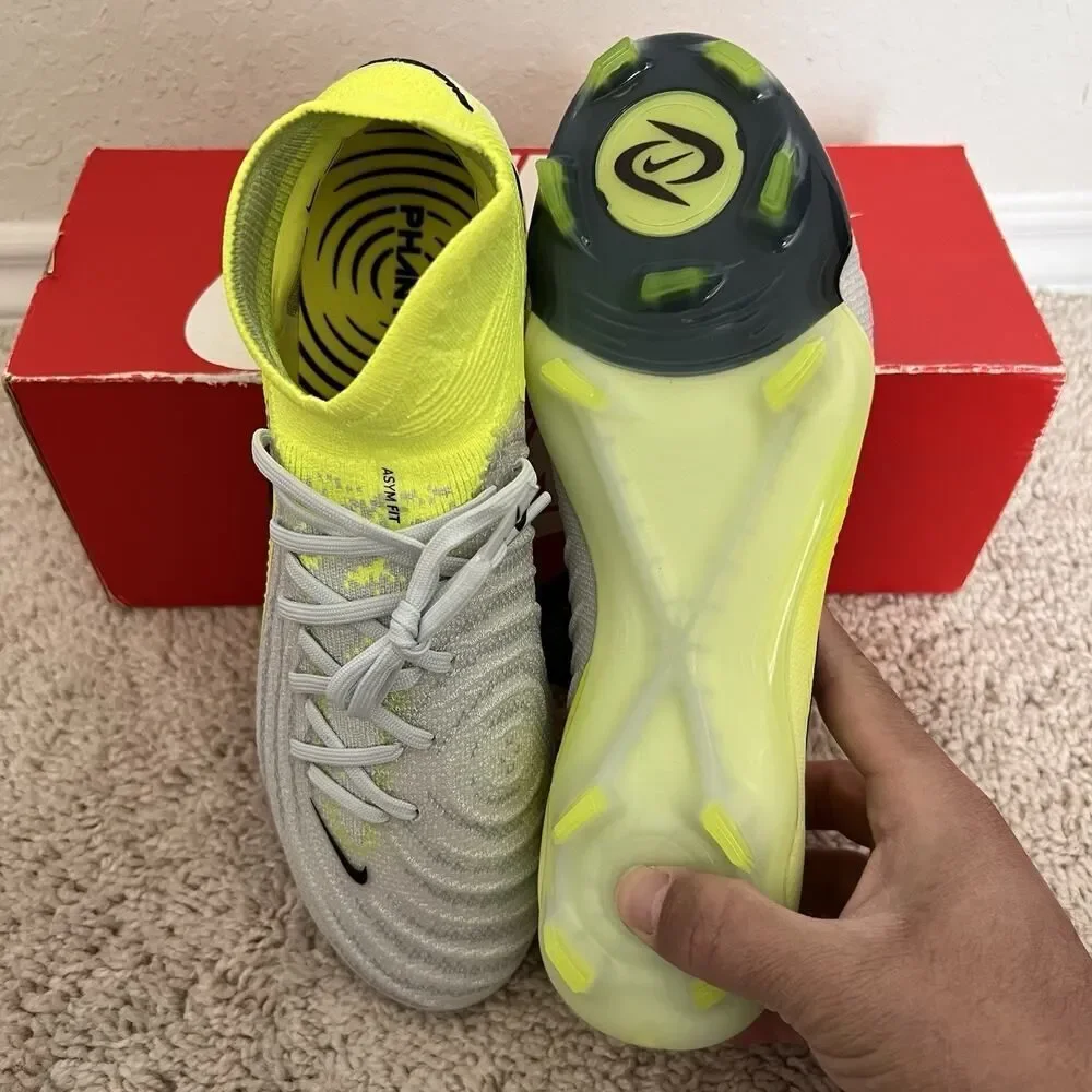 Nike Phantom Luna 2 Elite FG Pack Grey Volt Pack HF4358-003 Men’s Size 7.5 New